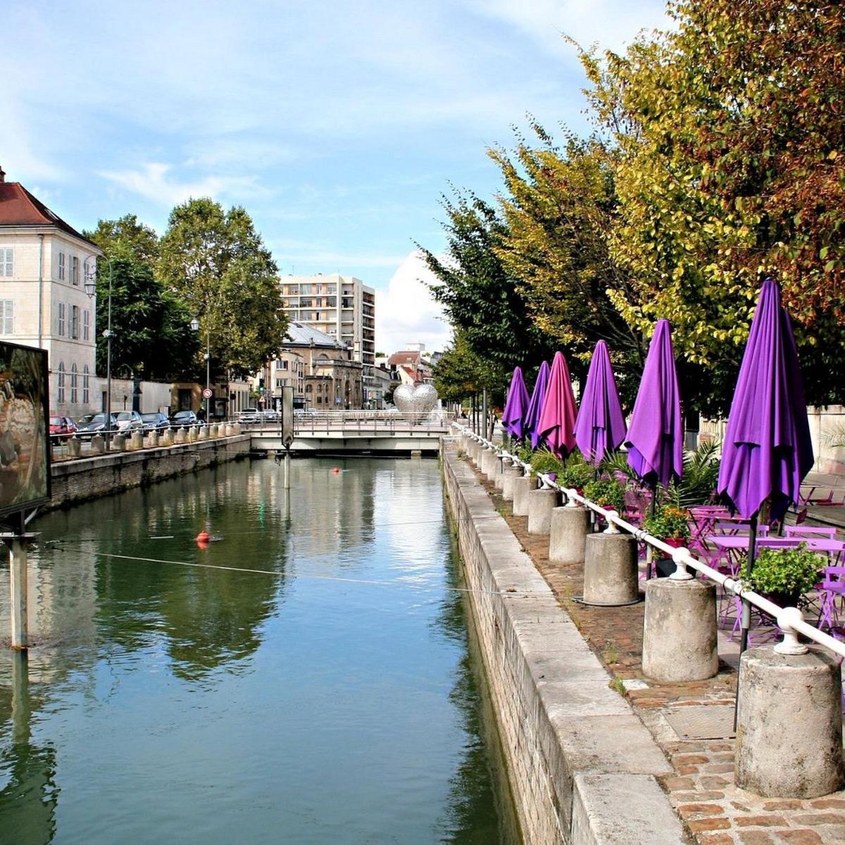 דירות Le Patio'Nnement, Troyes, Centre מראה חיצוני תמונה